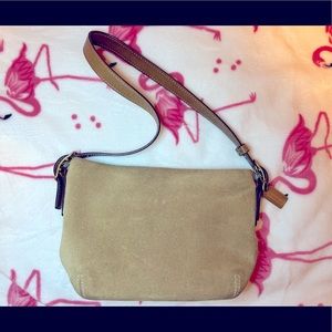 Soft leather coach purse